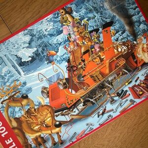 Jigsaw Puzzle: Sleigh Repair